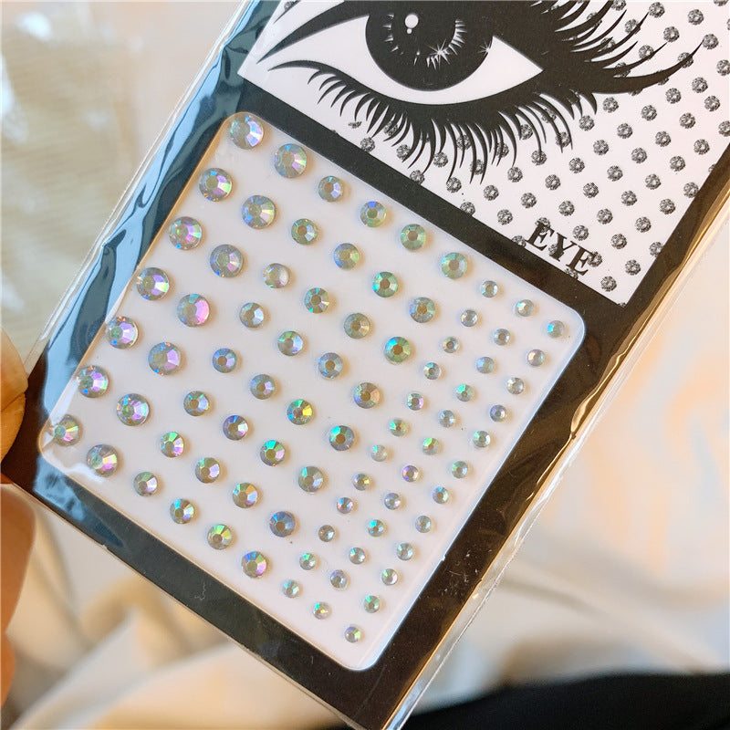 Eye And Face Decoration Patch Makeup Sticker Pearl Veneer Eye Makeup Eye And Face Decoration Patch Makeup Sticker Pearl Veneer Eye Makeup
